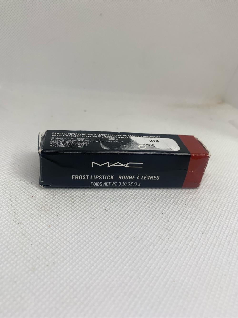 MAC Frost Lipstick - 309 Fresh Moroccan NIB